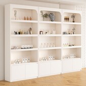 化妆品展示柜美容院柜子美甲产品展示架多层展柜陈列架护肤品货架