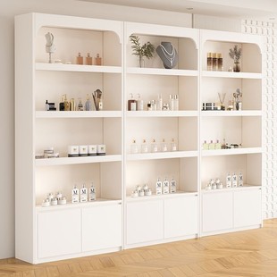 化妆品展示柜美容院柜子美甲产品展示架多层展柜陈列架护肤品货架