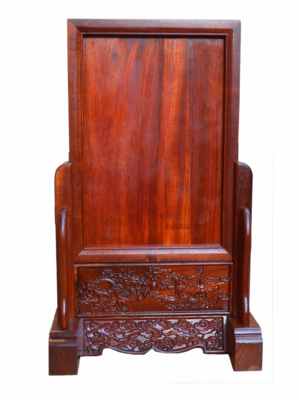 花梨木遗像框 实木老人框 高档相框木制神台瓷像遗像定制供奉架