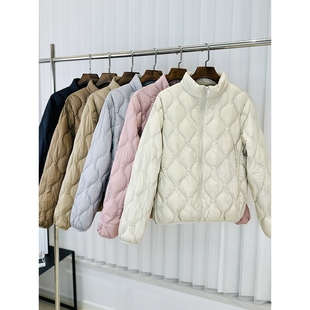 波司登中老年超轻薄羽绒服女轻便加肥大妈妈装打底保暖200斤小个