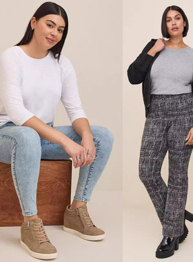 200-300斤欧美胖MM大码女中长款遮臀白色七分袖内搭T恤P63包邮