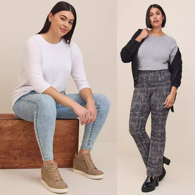 200-300斤欧美胖MM大码女中长款遮臀白色七分袖内搭T恤P63包邮