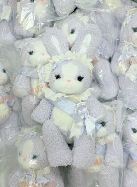 现货 紫色立体兔 momo立体兔限定紫色 实体店正品
