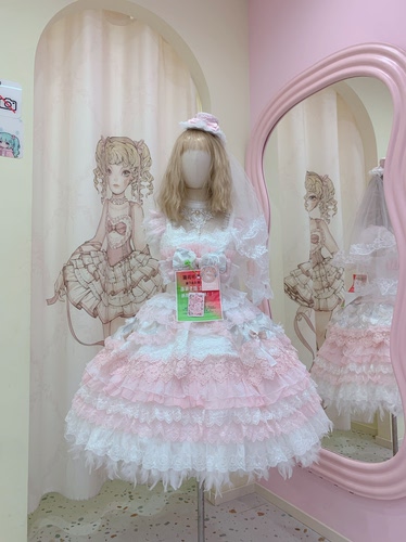 实体店现货【雀之羽2.0】花嫁重工古早感洛丽塔小裙子