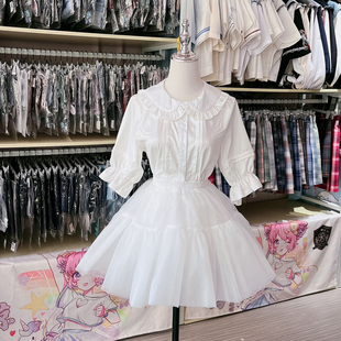 现货lolita裙撑日常暴力无骨软纱蓬蓬裙洛丽塔半身裙衬裙