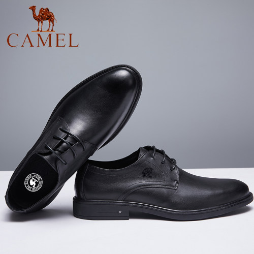 Camel/骆驼男鞋正装商务软底皮鞋