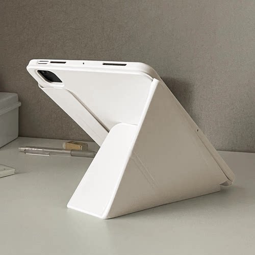 3+y折720磁吸旋转ipad防弯保护壳