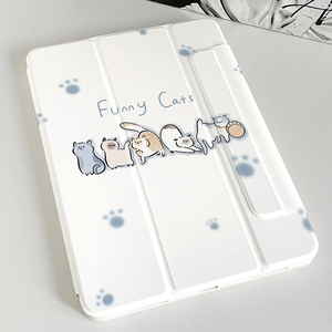 2025新款iPad11保护套air7壳6旋转Pro11磁吸2024可拆分2022第10代防弯5全包mini7透明8轻薄9支架12.9寸13十7