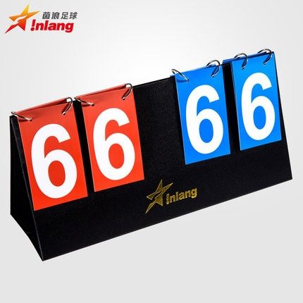 茵浪记分牌翻分牌两位四位IN1301羽毛球乒乓球篮球排球足球计分牌