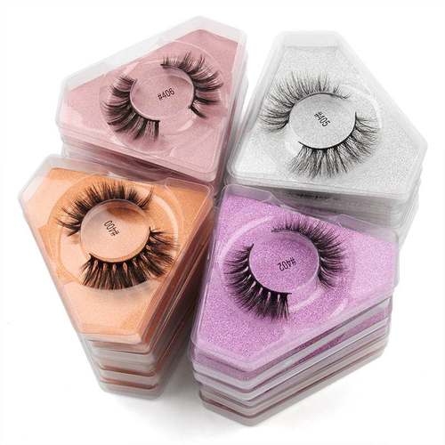 10 Pairs Long Eye Lashes 3D Faux Mink Hair False Eyelashes