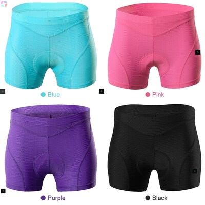 Cycling Shorts For Women MTB Bike Bicycle Padded Underwear