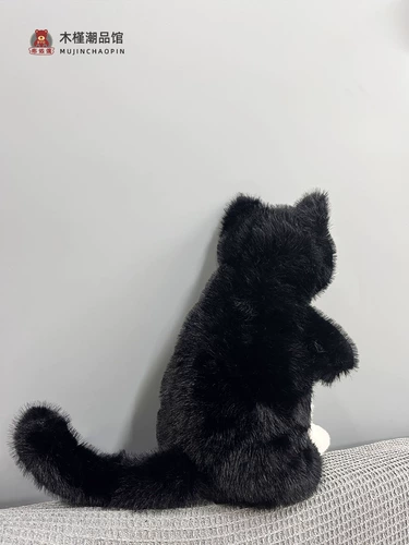 Милая реалистичная плюшевая кукла, игрушка, новая коллекция, кот, подарок на день рождения