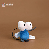 出口正版 原创搞怪虫子蚊子粑粑冰箱贴包包小挂饰生日家居创意礼物