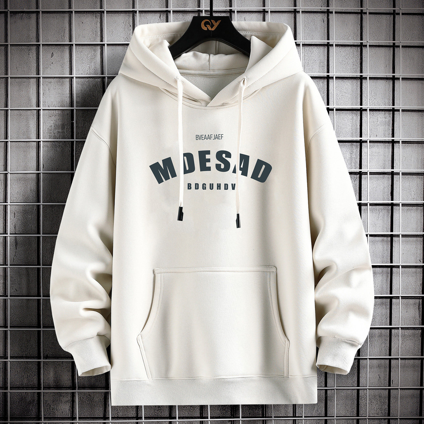 青少年长袖t恤男孩12-15岁初高中学生13潮流帅气春季宽松连帽卫衣