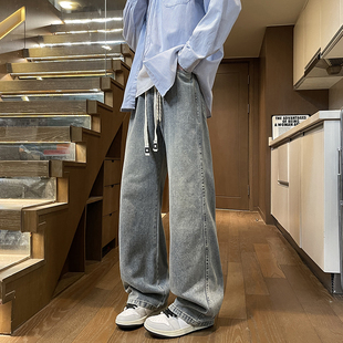 秋季潮流休闲长裤12岁男孩卫裤13初高中学生15大童帅气牛仔裤子14