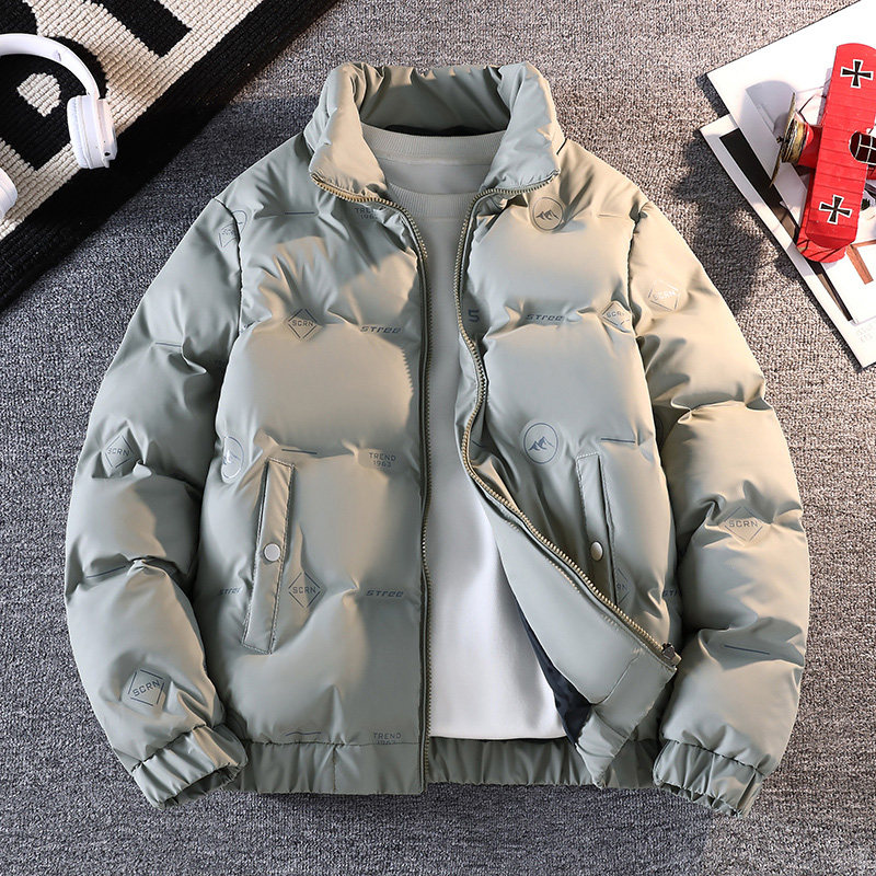 冬季青少年潮流帅气加厚棉衣外套12岁男孩14中学生15大童羽绒棉服