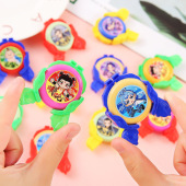 趣味哪吒弹射飞盘儿童弹射飞盘幼儿园奖励小礼品玩具商品地推批发