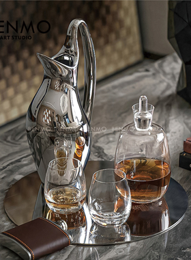 装饰摆件样板间艺术摆件醒酒器