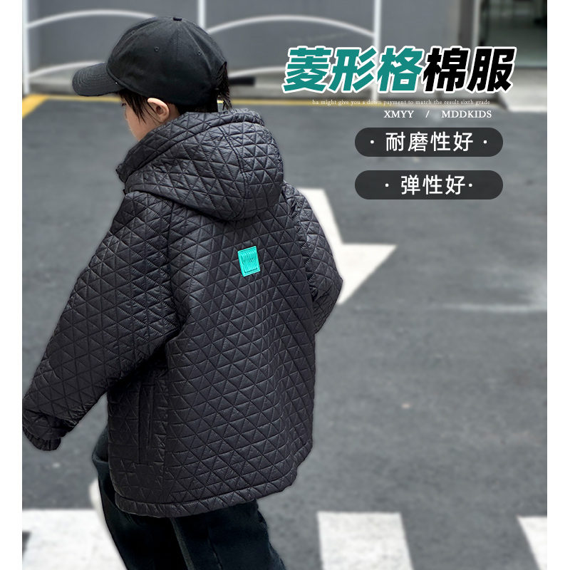 熊猫圆圆童装棉衣男童冬季冬外套