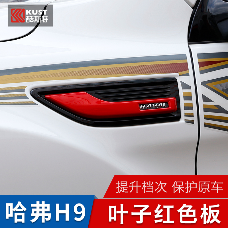 酷斯特叶子板改装亮条