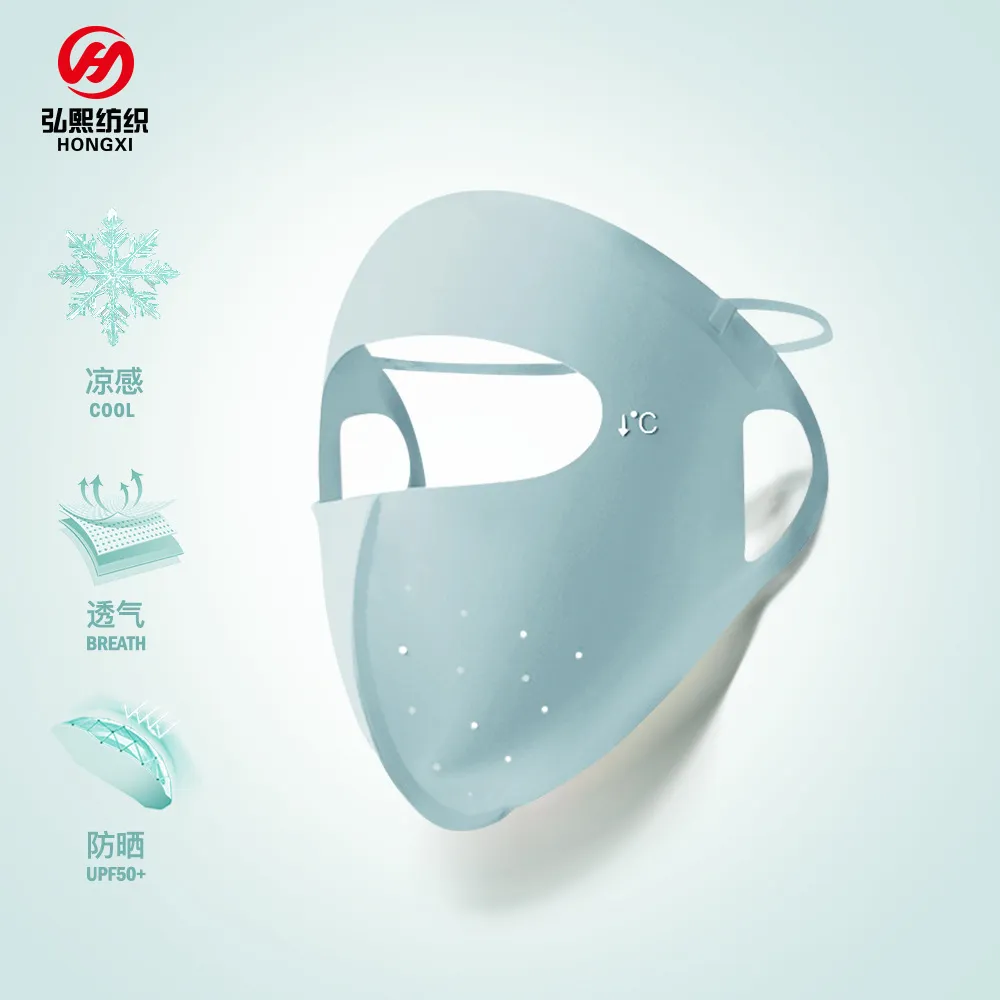全脸防晒面罩防紫外线女夏天骑行遮脸脸基尼冰丝薄款透气遮阳口罩