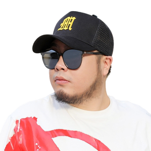 鸭舌帽男大头围帽子网帽夏天大号高顶男款夏季太阳帽女洋气棒球帽