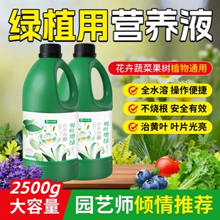 营养液植物通用型花肥家用盆栽发财树富贵竹绿萝多肉花卉绿植肥料