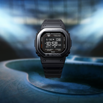 casio卡西欧DW-H5600冠军之心小方块太阳能心率血氧监测运动手表