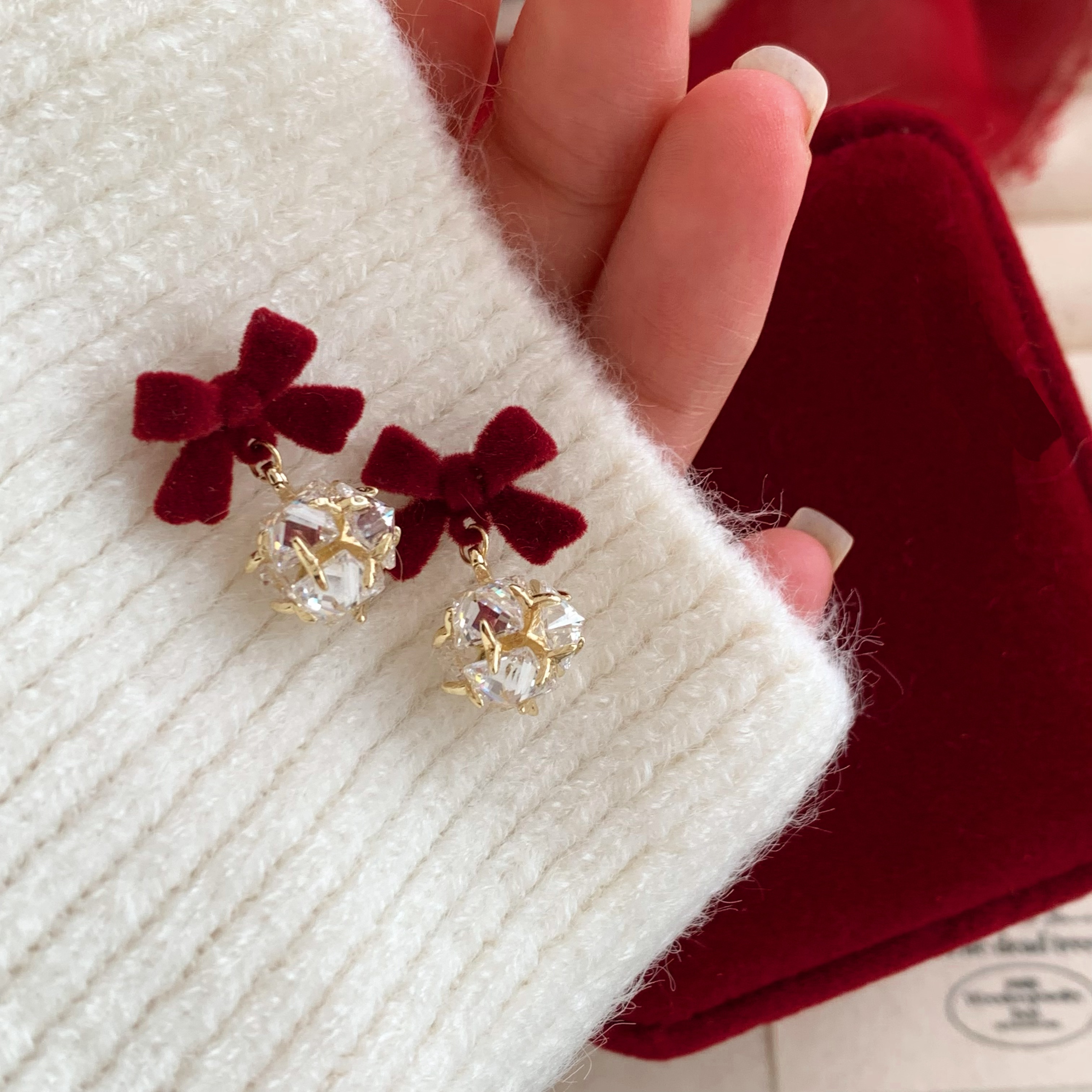 甜美百搭显瘦哦蚊香盘耳夹