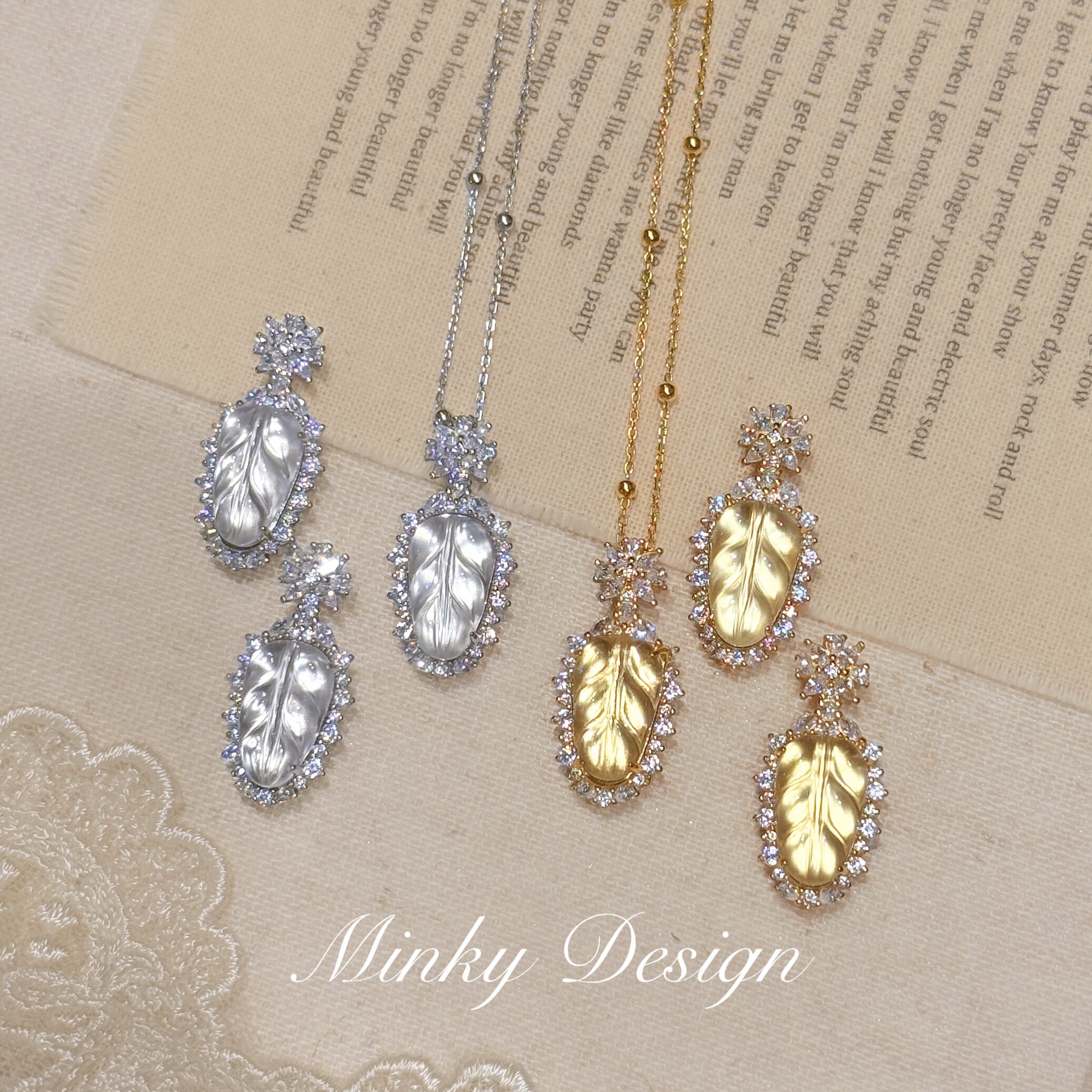 「天鹅之恋」货头水沫玉！新中式项链S925纯银气质锁骨链高级颈链