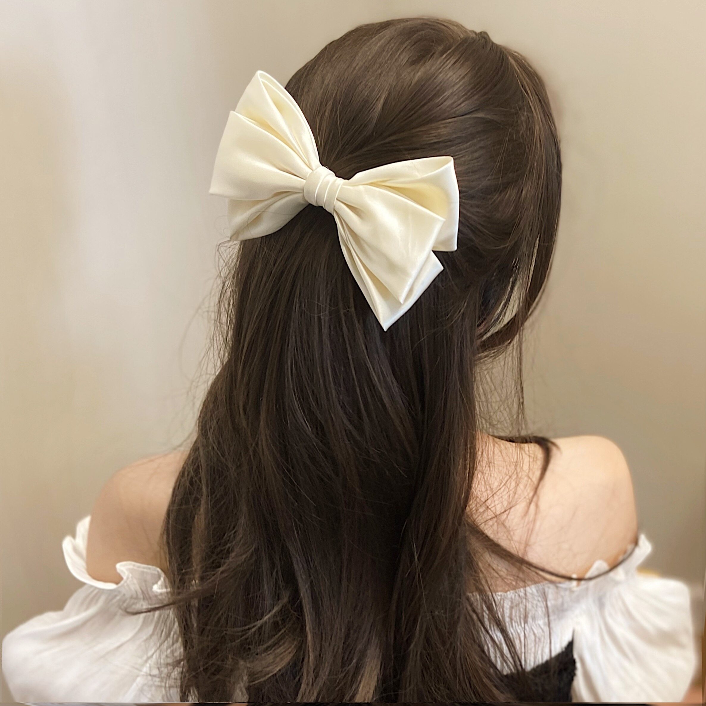 在逃公主头饰发夹大蝴蝶结