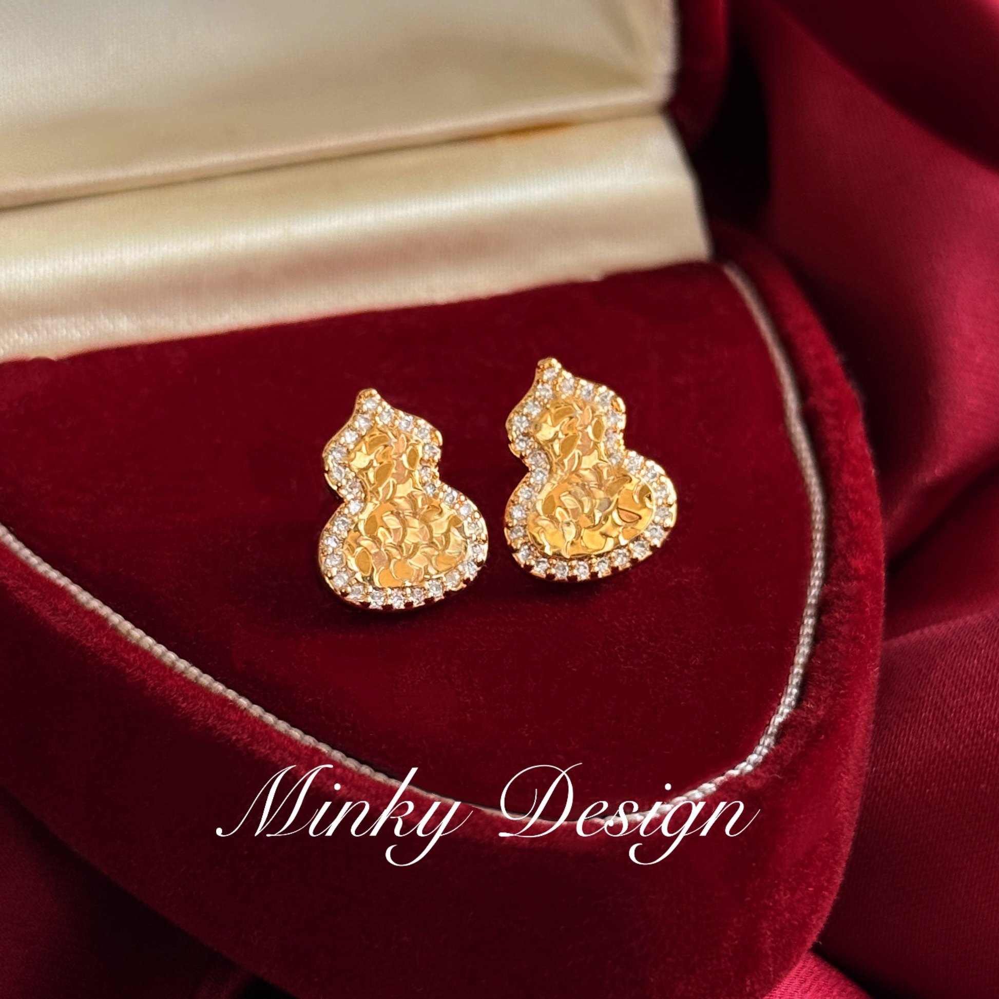 「葫芦记忆」精致金色葫芦耳饰蚊香盘耳夹女无耳洞设计感耳钉耳环,饰品/流行首饰/时尚饰品新,耳夹,淘宝优惠券,粉丝福利购,淘宝优惠卷