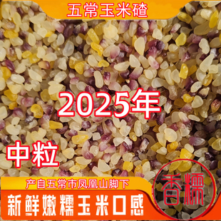 2025年新花玉米碴花粘吊子碴子中粒玉米糁5斤