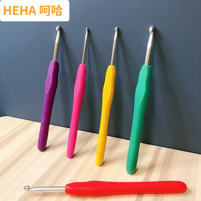 手工勾针不锈钢软柄钩针工具套装
