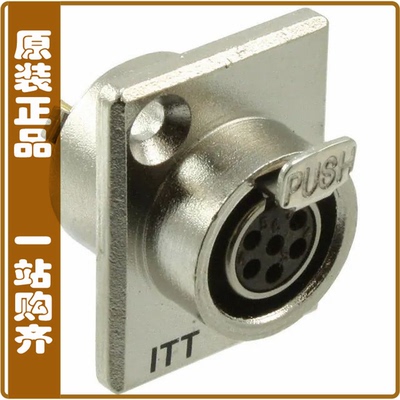 M-XL-6-31【CONN RCPT FMALE MINI XLR 6P SLDR】