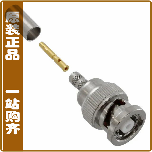 112514RP【CONN RP-BNC PLUG STR 50OHM CRIMP】