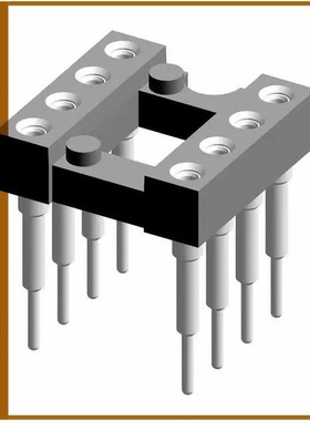 116-87-308-41-003101【CONN IC DIP SOCKET 8POS GOLD】