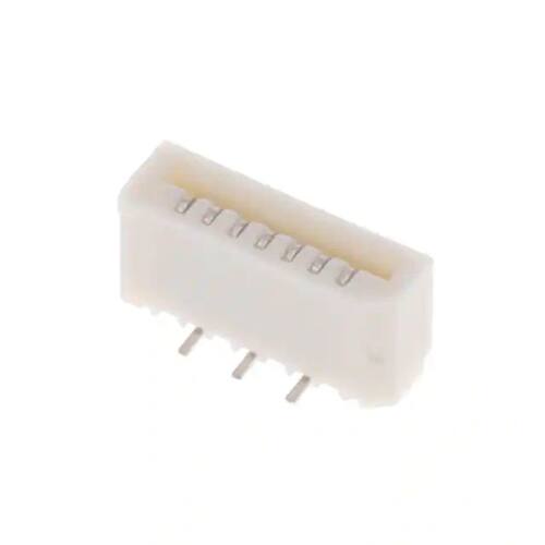 528080771【CONN FFC FPC VERT 7POS 1MM SMD】