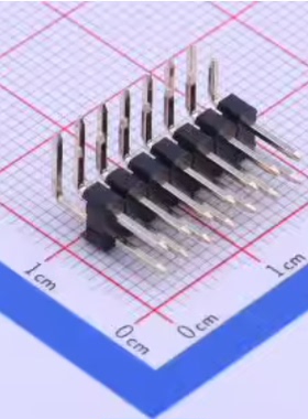 MTP125-1207R1 排针 2.54mm 2x7P 弯插 方针 存储器