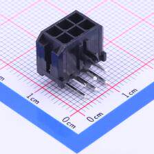 HX30002-6WA 线对板/线对线连接器 3mm 2x3P