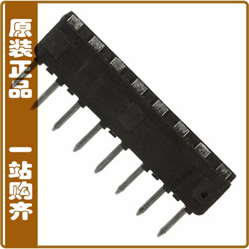 643640-1【CONN SOCKET SIP 8POS TIN】