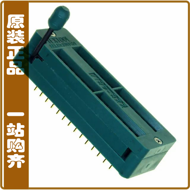 228-4817-00-0602J【CONN IC DIP SOCKET ZIF 28POS GLD】 电子元器件市场 蓝牙模块 原图主图