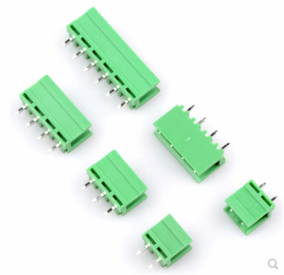 直针插座 HT508V 2P/3/4/5/6/7/8-10P 间距5.08MM 适用HT508K插头