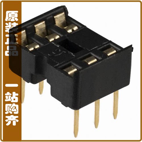 A06-LCG-T-R【CONN IC DIP SOCKET 6POS GOLD】
