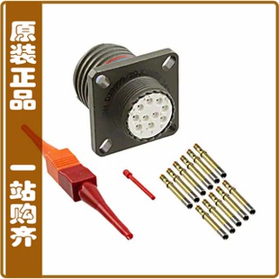 20JC98SN GOLD FMALE 10POS RCPT CRIMP D38999 CONN