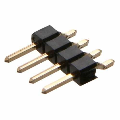 M22-5330605[ 6 PIN SIL HORIZONTAL GOLD PIN HEADER]