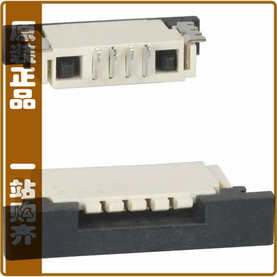 487951-4【CONN FPC TOP 4POS 1.00MM R/A】