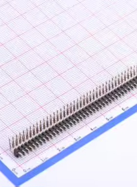 X4621WR-2x40I-C40D28 排针 2mm 2x40P 弯插 方针 存储器