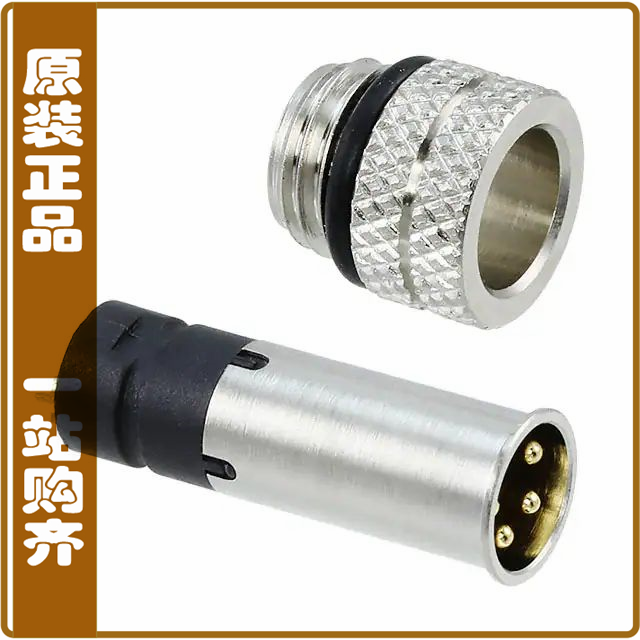 854-004-103RLS4【CONN RCPT MALE 4P GOLD SLDR CUP】