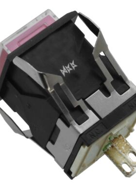 LB01KW01-5C-JC【IND PB ILLUM SQ BLK RED LED】